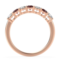 Classic Prong Set Round Stana Band