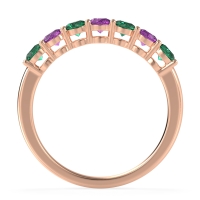 Classic Prong Set Round Stana Band