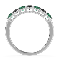 Classic Prong Set Round Stana Band