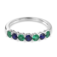 Classic Prong Set Round Stana Band