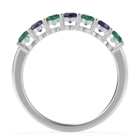 Classic Prong Set Round Stana Band