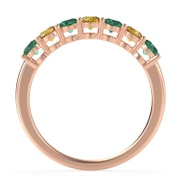 Classic Prong Set Round Stana Band