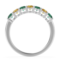 Classic Prong Set Round Stana Band