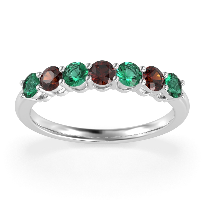 Classic Prong Set Round Stana Band