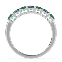 Classic Prong Set Round Stana Band