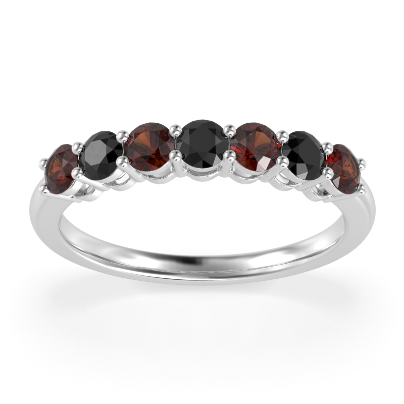 Classic Prong Set Round Stana Band