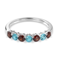 Classic Prong Set Round Stana Band