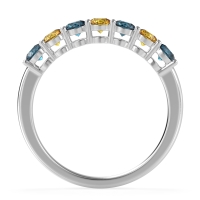 Classic Prong Set Round Stana Band