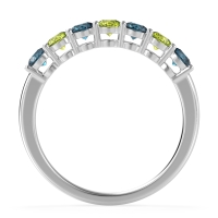 Classic Prong Set Round Stana Band