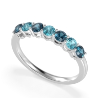 Classic Prong Set Round Stana Band