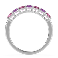 Classic Prong Set Round Stana Band