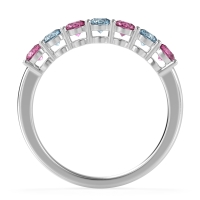 Classic Prong Set Round Stana Band