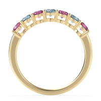 Classic Prong Set Round Stana Band