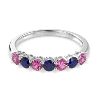 Classic Prong Set Round Stana Band