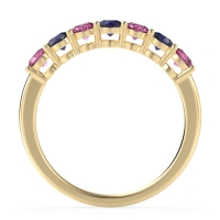 Classic Prong Set Round Stana Band