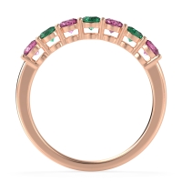 Classic Prong Set Round Stana Band