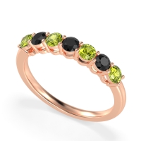 Classic Prong Set Round Stana Band