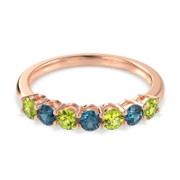 Classic Prong Set Round Stana Band