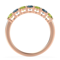 Classic Prong Set Round Stana Band