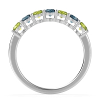 Classic Prong Set Round Stana Band