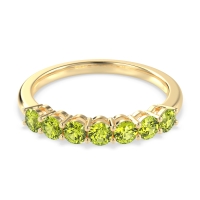 Classic Prong Set Round Stana Band