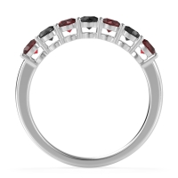 Classic Prong Set Round Stana Band