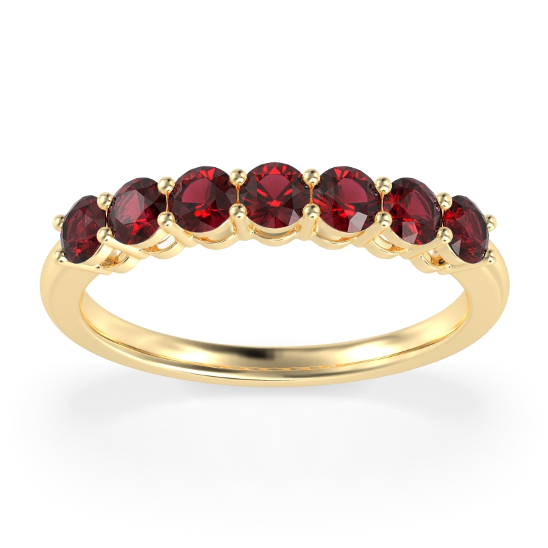 Classic Prong Set Round Stana Band