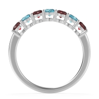 Classic Prong Set Round Stana Band