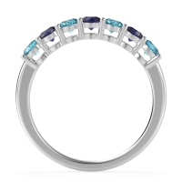 Classic Prong Set Round Stana Band