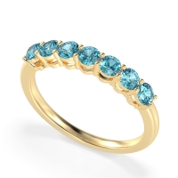 Classic Prong Set Round Stana Band