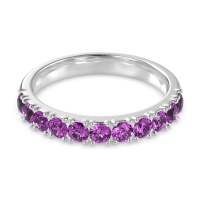 Half Eternity Classic Prong Set Udara Band