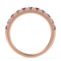 Half Eternity Classic Prong Set Udara Band