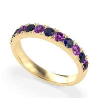 Half Eternity Classic Prong Set Udara Band