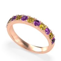 Half Eternity Classic Prong Set Udara Band