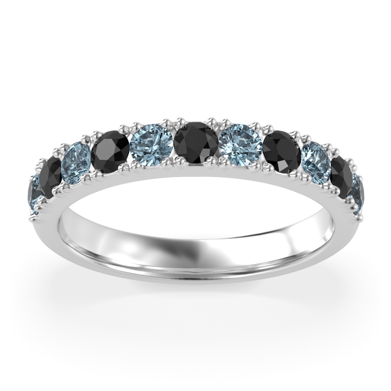 Half Eternity Classic Prong Set Udara Band