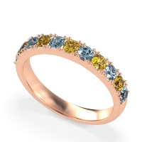 Half Eternity Classic Prong Set Udara Band