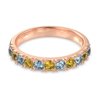Half Eternity Classic Prong Set Udara Band