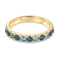 Half Eternity Classic Prong Set Udara Band
