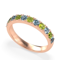 Half Eternity Classic Prong Set Udara Band