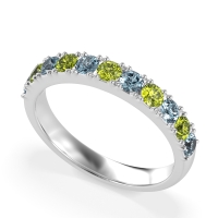 Half Eternity Classic Prong Set Udara Band