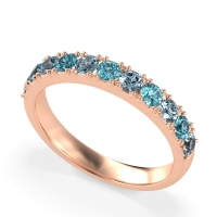 Half Eternity Classic Prong Set Udara Band