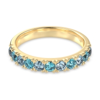 Half Eternity Classic Prong Set Udara Band