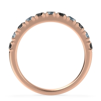 Half Eternity Classic Prong Set Udara Band