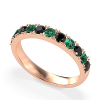Half Eternity Classic Prong Set Udara Band