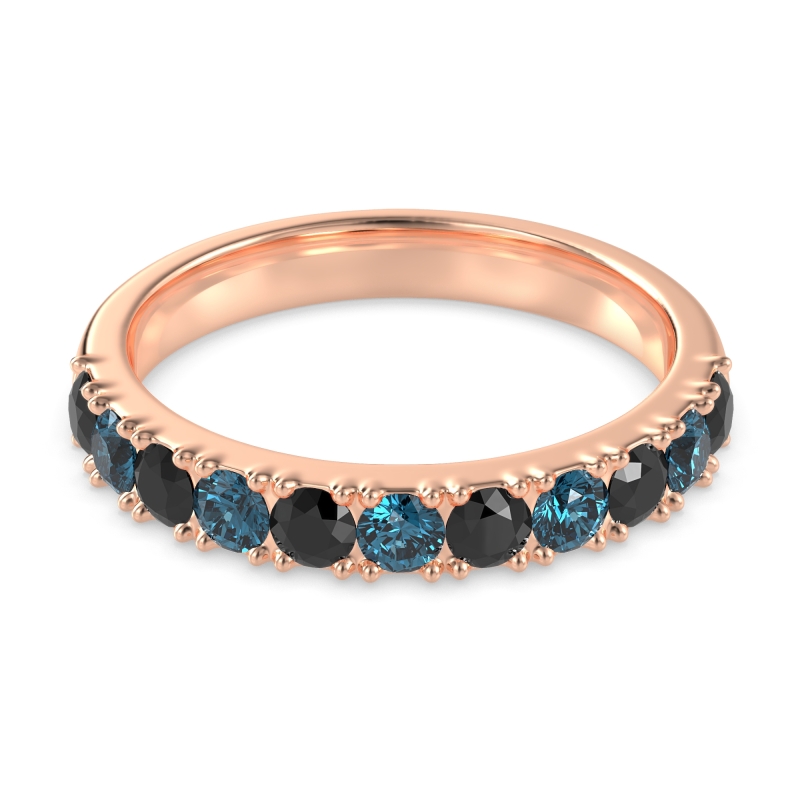 Half Eternity Classic Prong Set Udara Band