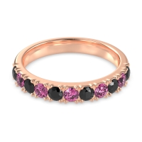 Half Eternity Classic Prong Set Udara Band