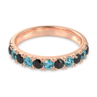 Half Eternity Classic Prong Set Udara Band