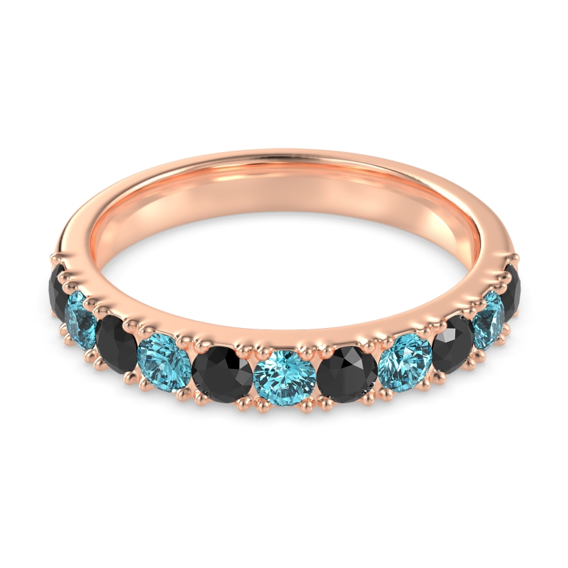 Half Eternity Classic Prong Set Udara Band