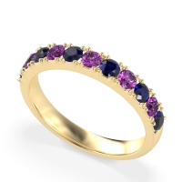 Half Eternity Classic Prong Set Udara Band