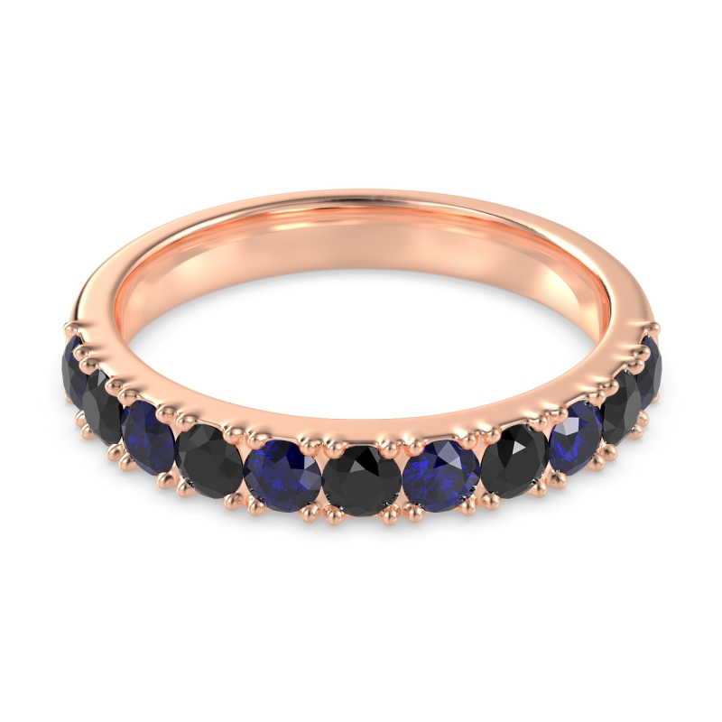 Half Eternity Classic Prong Set Udara Band